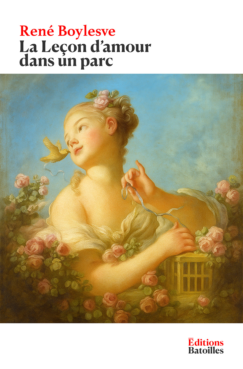 La Leçon d'amour dans un parc Éditions Batoilles