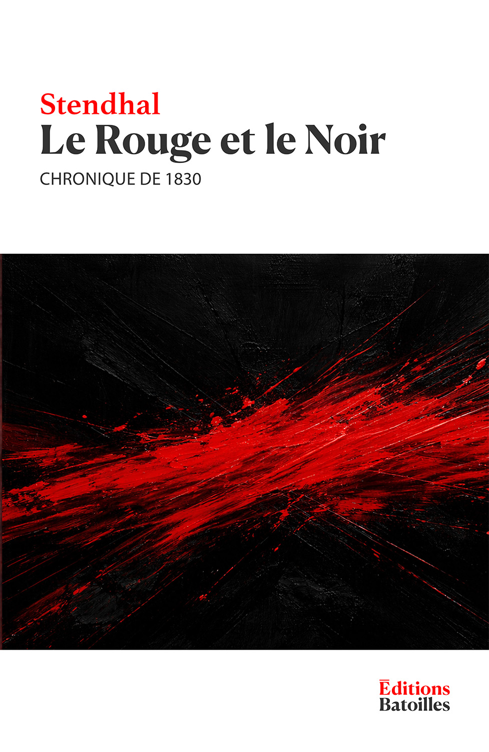 Le Rouge et le Noir Éditions Batoilles