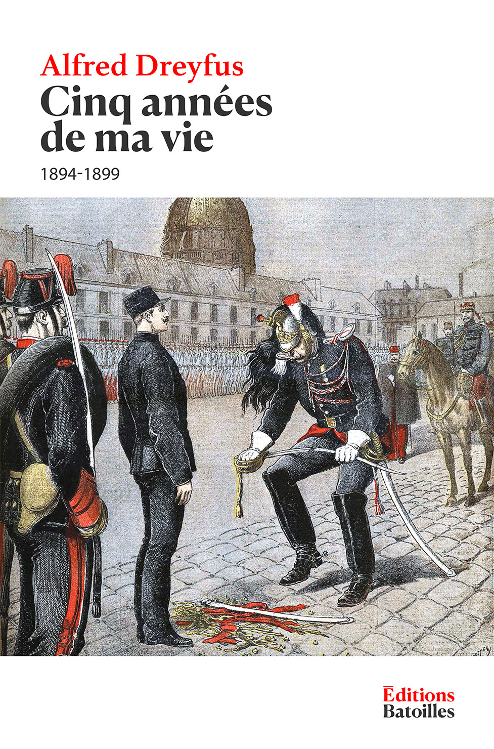 Cinq années de ma vie cover Éditions Batoilles