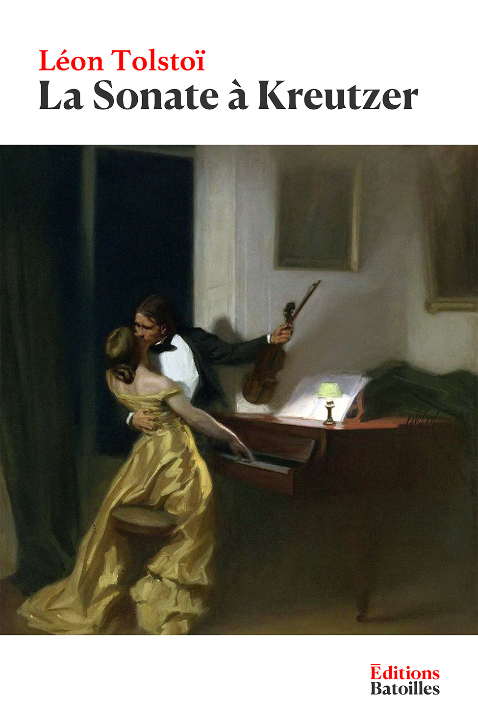 La Sonate à Kreutzer cover Éditions Batoilles