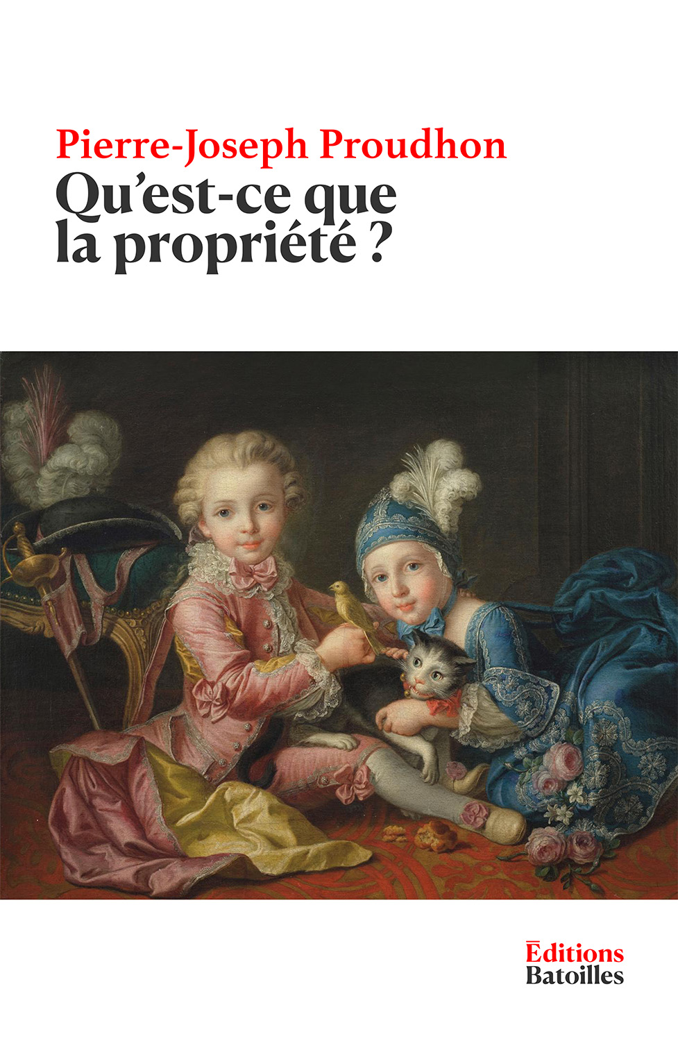 Qu'est-ce que la propriété ? Éditions Batoilles