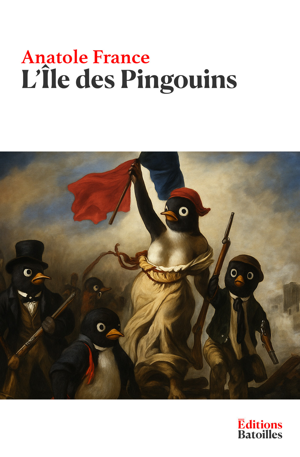 L'Île des Pingouins cover Éditions Batoilles