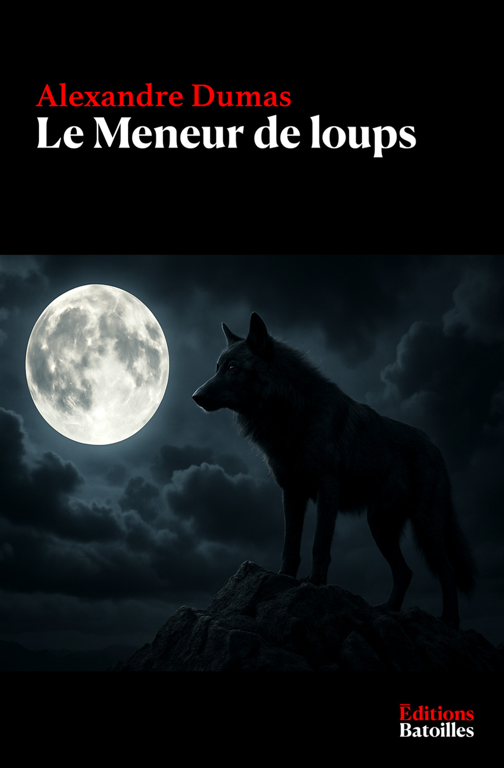 Le Meneur de loups cover Éditions Batoilles