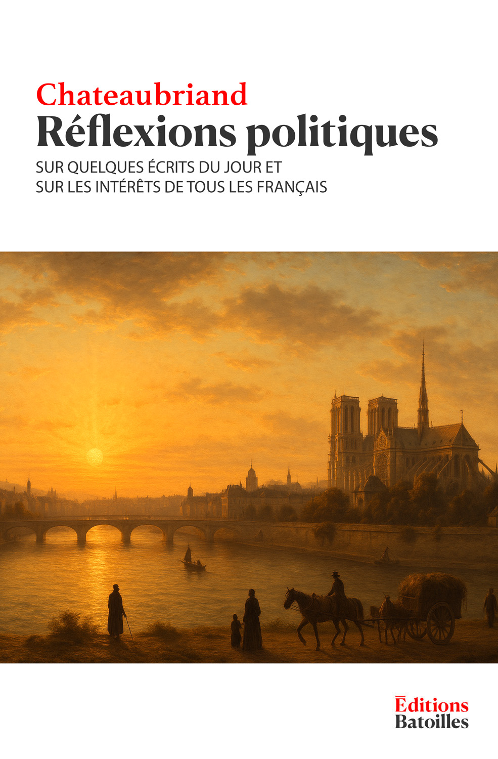 Réflexions politiques cover Éditions Batoilles