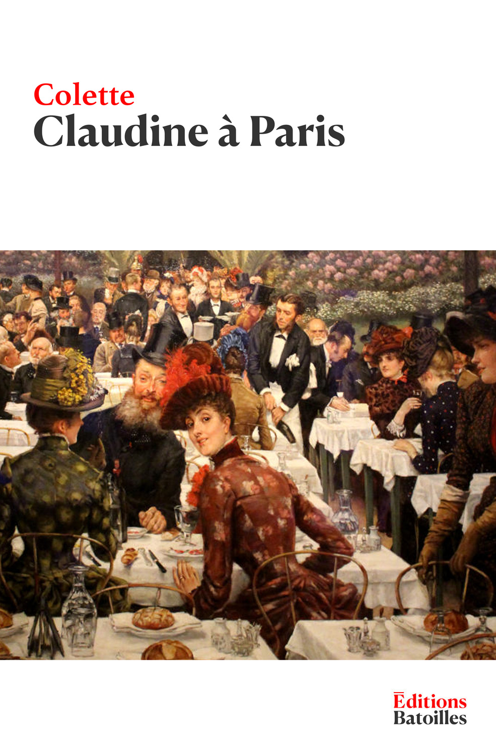 Claudine à Paris cover Éditions Batoilles