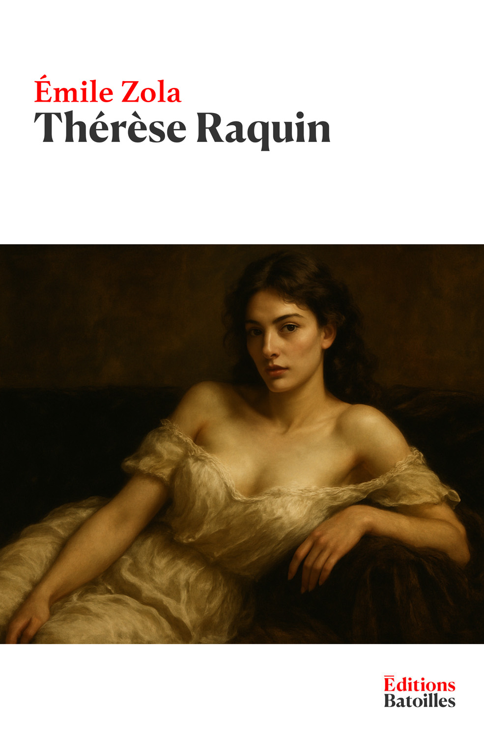 Thérèse Raquin cover Éditions Batoilles