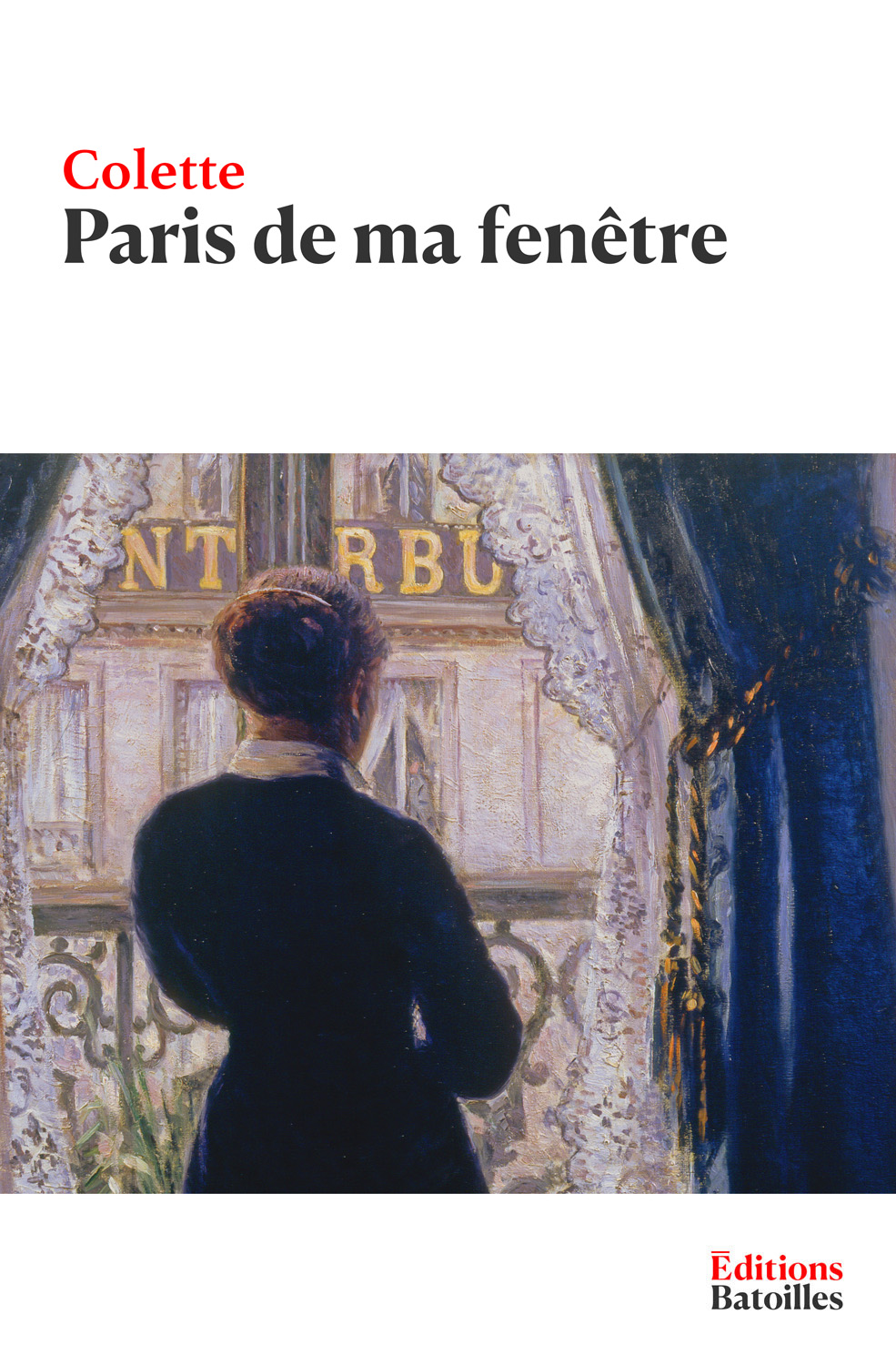 Paris de ma fenêtre cover Éditions Batoilles