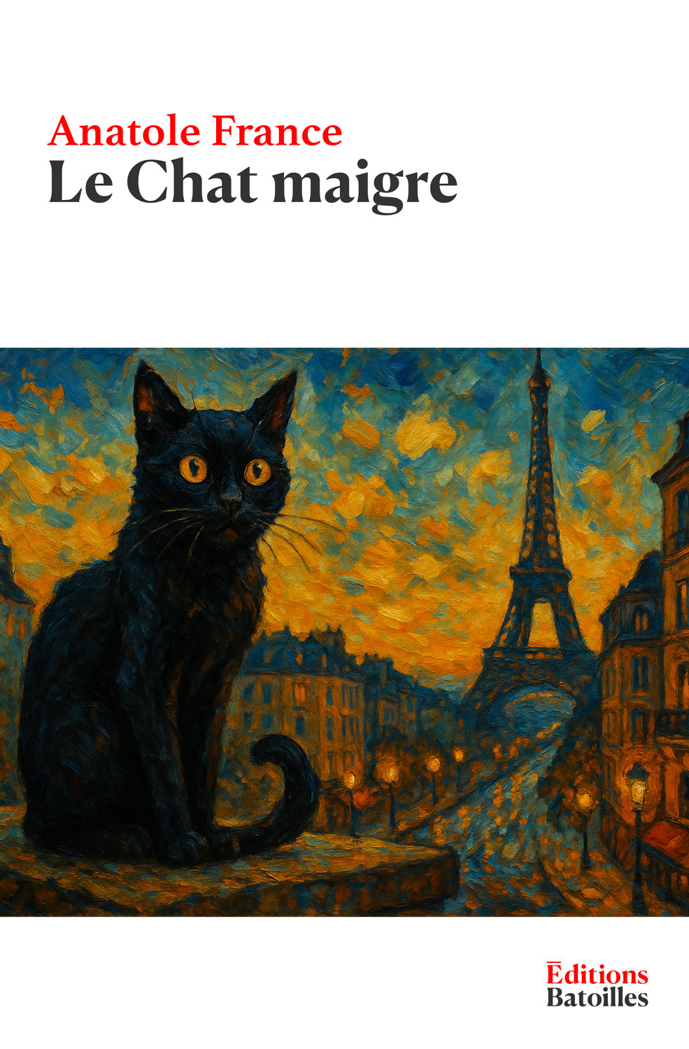 Le Chat maigre cover Éditions Batoilles